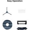 imageeufy Accessory Kit for Robot Vacuum Omni C20 2 Side Brushes 2 Washable Filters 1 Rolling Brush 1 Brush Guard 2 Mop Pads
