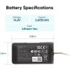 imageeufy AccessoryReplacement Battery Pack Compatible with X10 Pro Omni