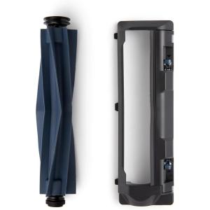 imageeufy AccessoryReplacement Rubber Roller Brush and Replacement Brush Guard Compatible with eufy X10 Pro Omni