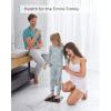 imageeufy by Anker Smart Scale C1 with Bluetooth Body Fat Scale Wireless Digital Bathroom Scale 12 Measurements WeightBody FatBMI Fitness Body Composition Analysis BlackWhite lbskg