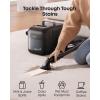 imageeufy E28 Omni Robot Vacuum and Mop ComboHydroJet Systemwith Portable Deep Cleaner for Carpet20000Pa Turbo SuctionZeroTanglingCorner to Edge Deep Cleaningwith auto AllinOne StationE28 Omni