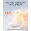 imageeufy Security Heated Breast Pump HandsFree E20 Wearable with Innovative HeatFlow 3 Heat Levels Optimized Rhythm via App HospitalGrade Suction Leakproof UltraSlim and Quiet for inBra UseHeated Breast Pump S1